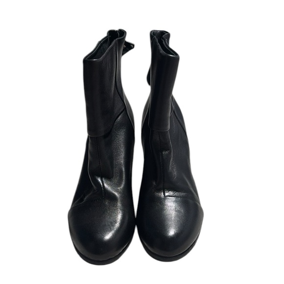 Rag and Bone black genuine leather newbury heeled boot size 6.5 (37.5)like-new - Picture 2 of 5